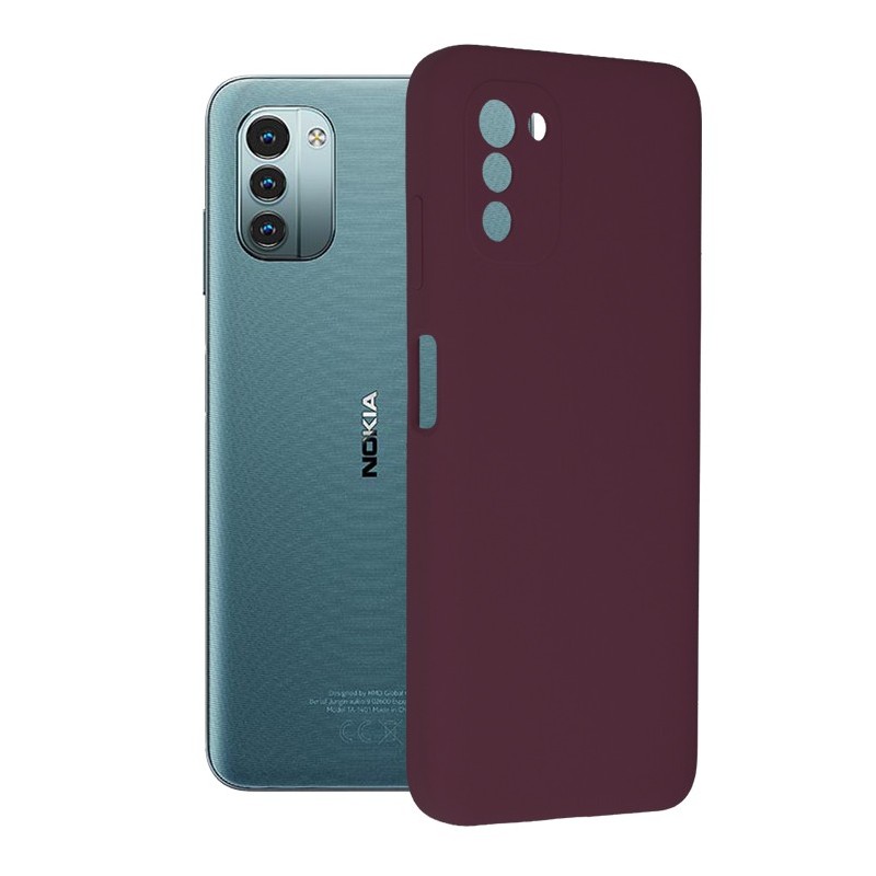 Husa pentru Nokia G11 / G21 - Techsuit Soft Edge Silicone - Plum Violet