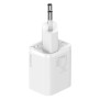 Incarcator Priza Type-C PD25W + Cablu Type-C - Baseus Super Si (TZCCSUP-L02) - White