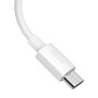 Cablui de date USB, Type-C, 2.1A, 480Mbps, 1.5m  (set 2) - Baseus (TZCAMZJ-02) - White