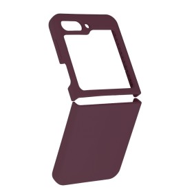 Husa pentru Samsung Galaxy Z Flip5 - Techsuit Soft Edge Silicone - Plum Violet