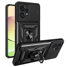Husa pentru Motorola Edge 40 Pro - Techsuit CamShield Series - Black
