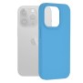 Husa pentru iPhone 15 Pro - Techsuit Soft Edge Silicone - Denim Blue