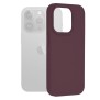 Husa pentru iPhone 15 Pro - Techsuit Soft Edge Silicone - Plum Violet