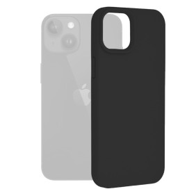 Husa pentru iPhone 15 Plus - Techsuit Soft Edge Silicone - Black