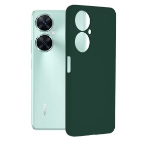 Husa pentru Huawei nova 11i - Techsuit Soft Edge Silicone - Dark Green