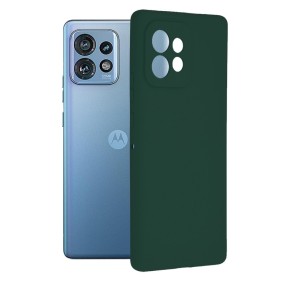 Husa pentru Motorola Edge 40 Pro - Techsuit Soft Edge Silicone - Dark Green