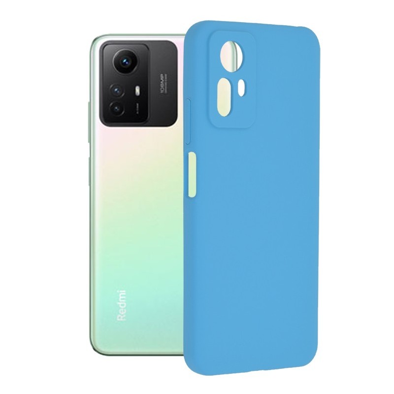 Husa pentru Xiaomi Redmi Note 12S - Techsuit Soft Edge Silicone - Denim Blue