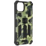 Husa pentru iPhone 15 Plus - Techsuit Blazor Series - Camo Lime