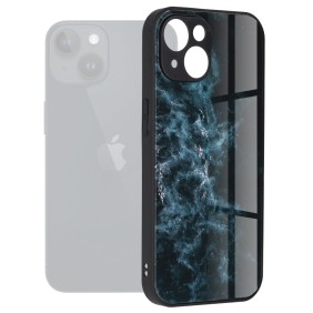 Husa pentru iPhone 15 - Techsuit Glaze Series - Blue Nebula