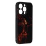 Husa pentru iPhone 15 Pro - Techsuit Glaze Series - Red Nebula