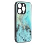 Husa pentru iPhone 15 Pro Max - Techsuit Glaze Series - Blue Ocean