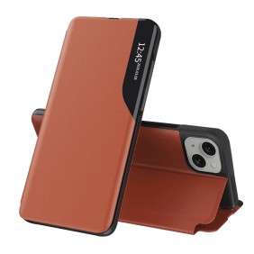 Husa pentru iPhone 15 - Techsuit eFold Series - Orange