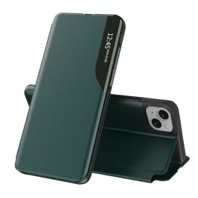 Husa pentru iPhone 15 Plus - Techsuit eFold Series - Dark Green