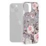 Husa pentru iPhone 15 - Techsuit Marble Series - Bloom of Ruth Gray