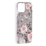 Husa pentru iPhone 15 - Techsuit Marble Series - Bloom of Ruth Gray