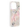 Husa pentru iPhone 15 Pro - Techsuit Marble Series - Pink Hex