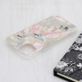 Husa pentru iPhone 15 Plus - Techsuit Marble Series - Pink Hex