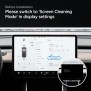 Folie pentru Display Auto Tesla Model Y / 3 - Spigen Glas.tR EZ-FIT - Matte Clear