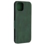 Husa pentru iPhone 15 Plus Techsuit Safe Wallet Plus, Green