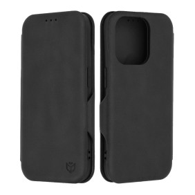 Husa pentru iPhone 15 Pro Techsuit Safe Wallet Plus, Black