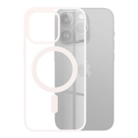 Husa pentru iPhone 15 Pro Max - Techsuit MagSafe Pro - Nude Pink