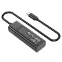 Hub 4 in 1 Type-C la 4 x USB - Hoco (HB25) - Black