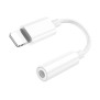 Adaptor Lightning la Jack 3.5mm - Hoco (LS34) - White