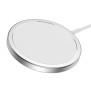 Hoco - Wireless Charger Original Series (CW30 Pro) - Fast Charging, for iPhone and TWS Headsets, 3A, 15W - Silver