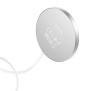 Hoco - Wireless Charger Original Series (CW30 Pro) - Fast Charging, for iPhone and TWS Headsets, 3A, 15W - Silver