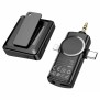 Lavaliera Wireless cu Receiver 3in1 - Hoco (S31) - Black
