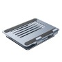 Hoco - Desk Holder Might (PH52) - for Tablet 7 - 12.9 inch, Foldable, Aluminium Alloy - Metal Gray