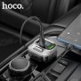 Incarcator Auto cu Modulator FM PD30W + USB QC3.0 - Hoco (E75) - Dark Blue