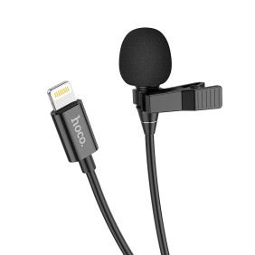 Microfon pentru Telefon cu Mufa Lightning - Hoco (L14) - Black