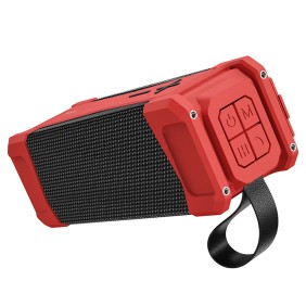 Boxa Wireless Bluetooth 5.0, FM, Card TF, U Disk, AUX, TWS, 20W, 4000mAh - Hoco Magic (HC6) - Red