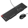 Set Tastatura cu Mouse, 1200 DPI - Hoco (GM16) - Black