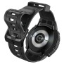 Husa pentru Samsung Galaxy Watch6 40mm + Curea - Spigen Rugged Armor Pro - Black