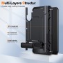 Husa pentru Samsung Galaxy A54 - Techsuit Hybrid Armor Kickstand - Black