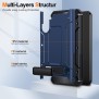 Husa pentru Samsung Galaxy A54 - Techsuit Hybrid Armor Kickstand - Blue