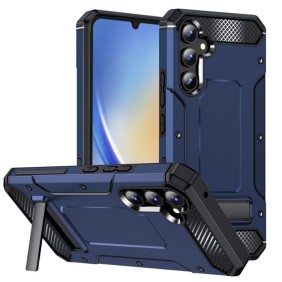 Husa pentru Samsung Galaxy A34 5G - Techsuit Hybrid Armor Kickstand - Blue