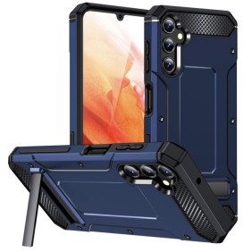Husa pentru Samsung Galaxy A14 4G / A14 5G - Techsuit Hybrid Armor Kickstand - Blue