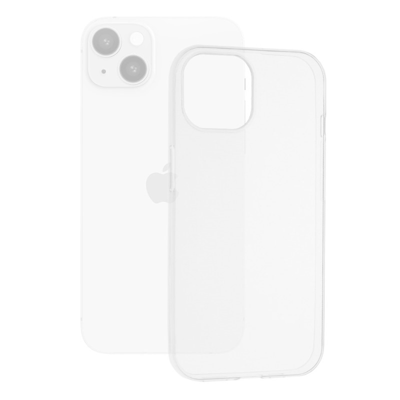 Husa pentru iPhone 15 - Techsuit Clear Silicone - Transparent