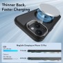 Husa pentru iPhone 15 Plus - ESR Classic Hybrid HaloLock Kickstand - Clear Black