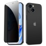 Folie pentru iPhone 15 - Tempered Glass Privacy - Black