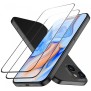 Folie pentru iPhone 15 Pro (set 2) - ESR Tempered Glass - Black