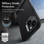 Husa pentru iPhone 15 Pro Max - ESR Air Shield Boost Kickstand - Translucent Black