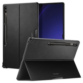 Husa pentru Samsung Galaxy Tab S8 Ultra / S9 Ultra - Spigen Thin Fit Pro - Black