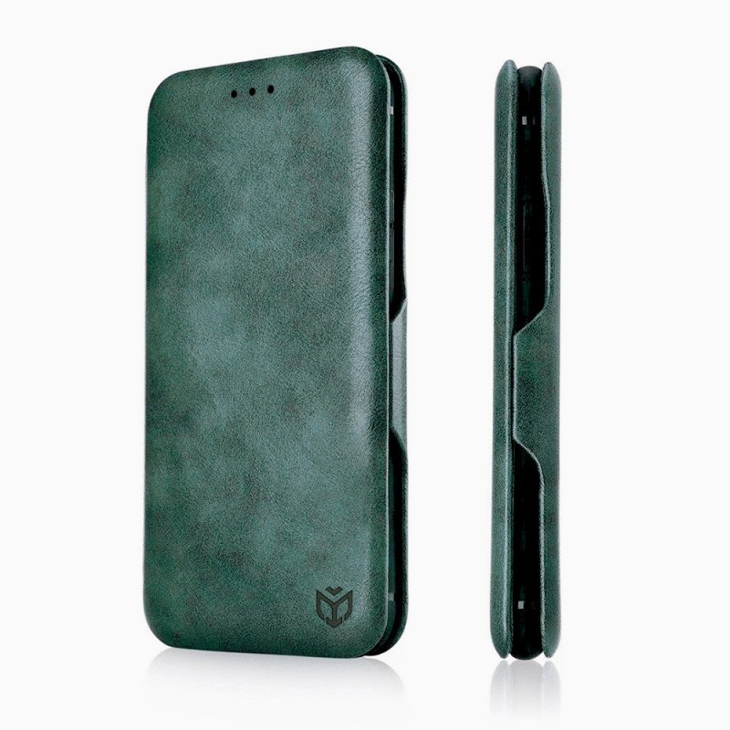 Husa pentru Motorola Edge 40 / Edge (2023) Techsuit Safe Wallet Plus, Green