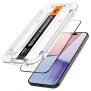 Folie pentru iPhone 15 Pro (set 2) - Spigen Glas.tR EZ FIT - Black