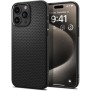 Husa pentru iPhone 15 Pro Max - Spigen Liquid Air - Matte Black