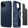 Husa pentru iPhone 15 - Spigen Mag Armor - Navy Blue